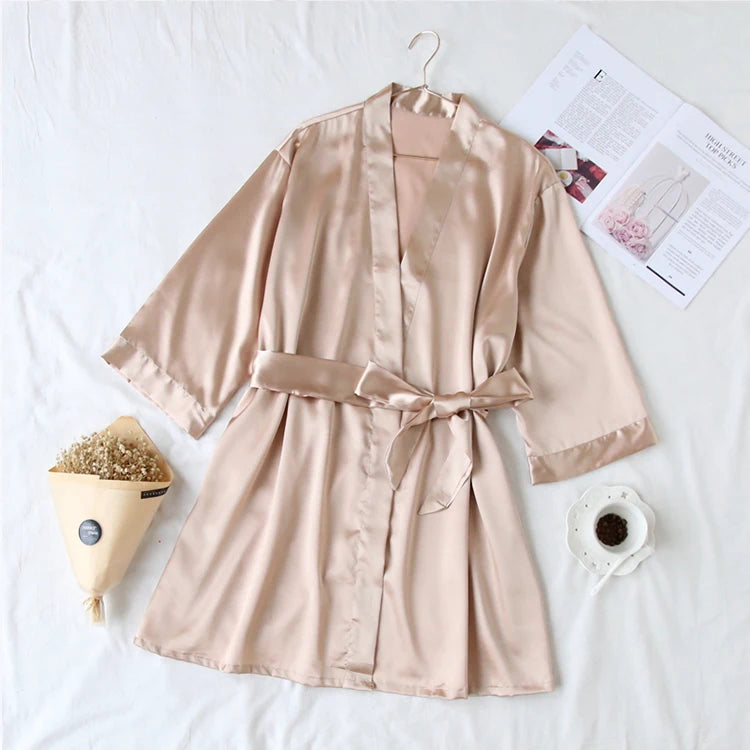 Luxe Satin Robe