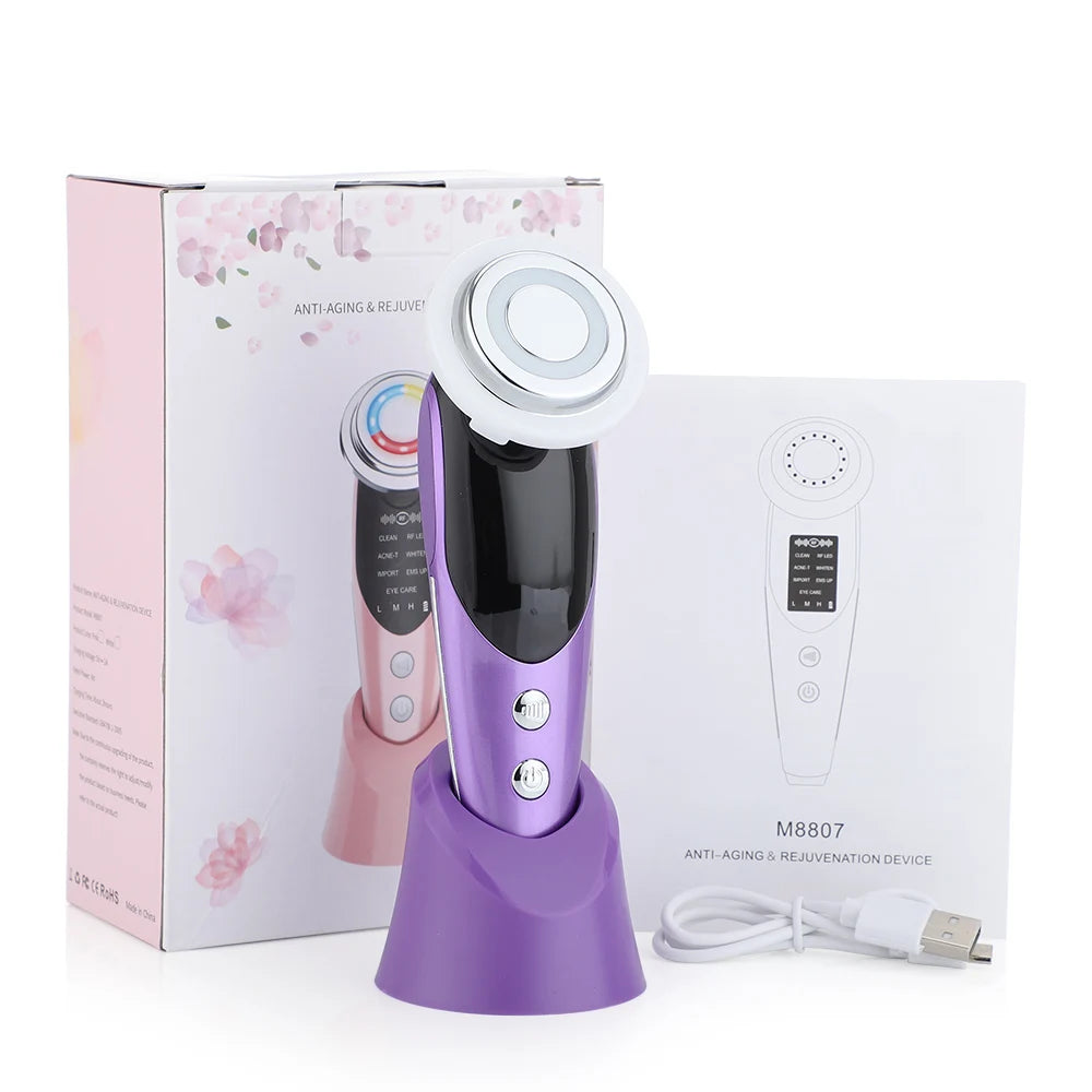 7-in-1 RF EMS Facial Lifting Tool