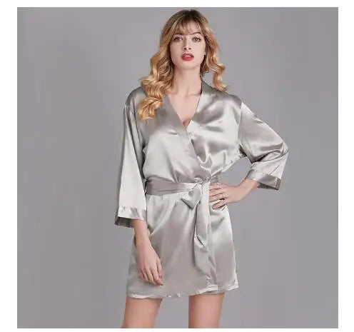Luxe Satin Robe