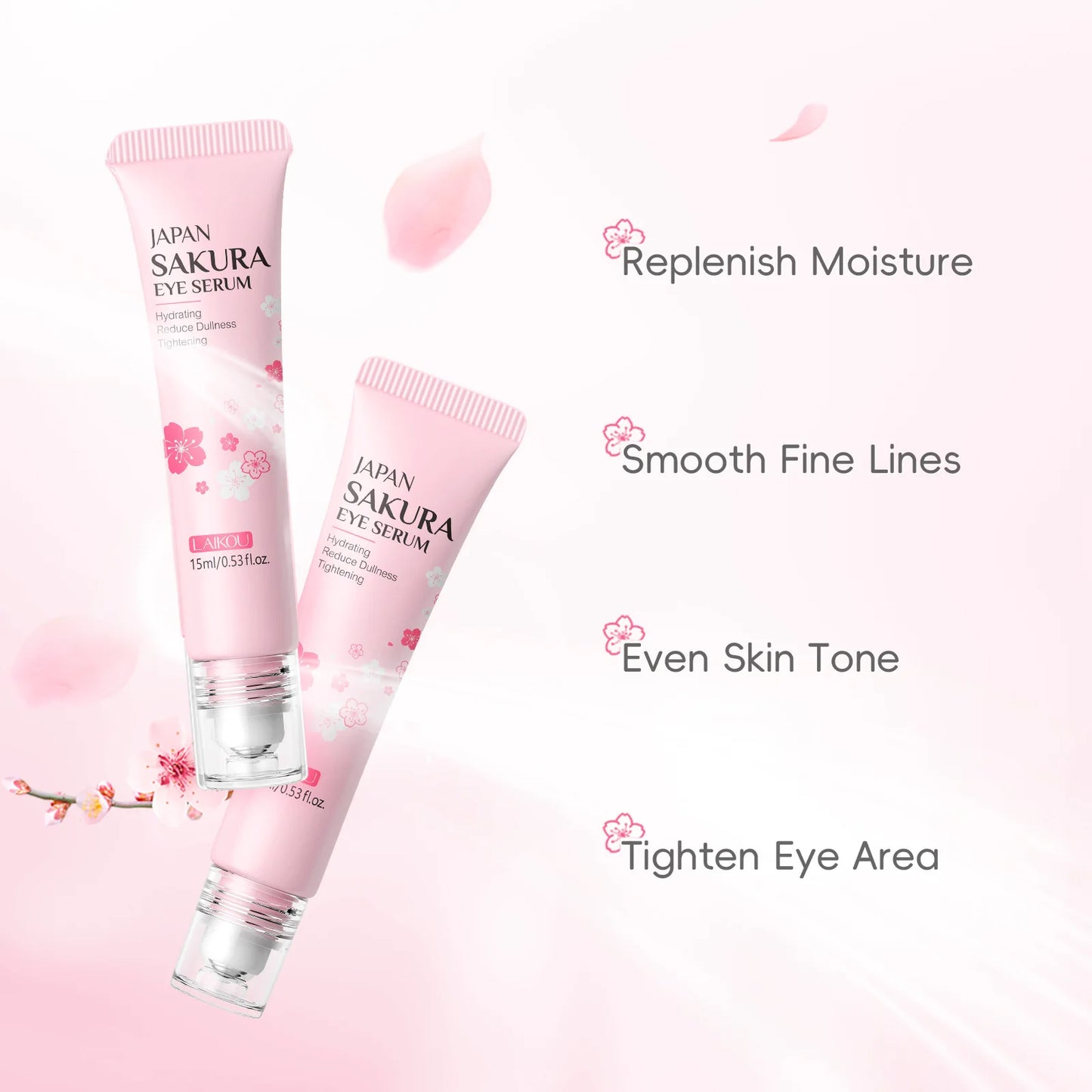 Sakura Eye Serum Roller