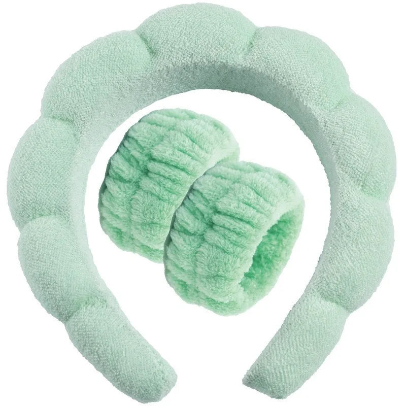 Headband & Wristbands Set