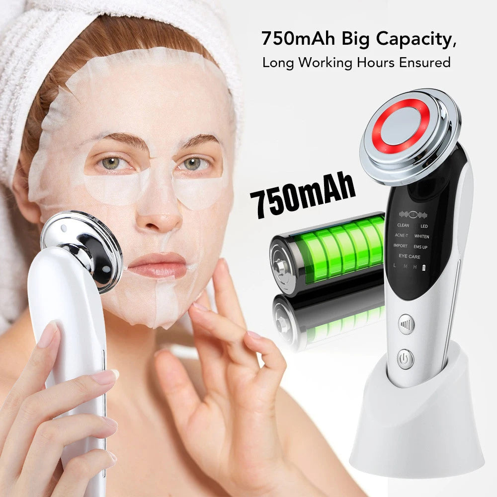 7-in-1 RF EMS Facial Lifting Tool