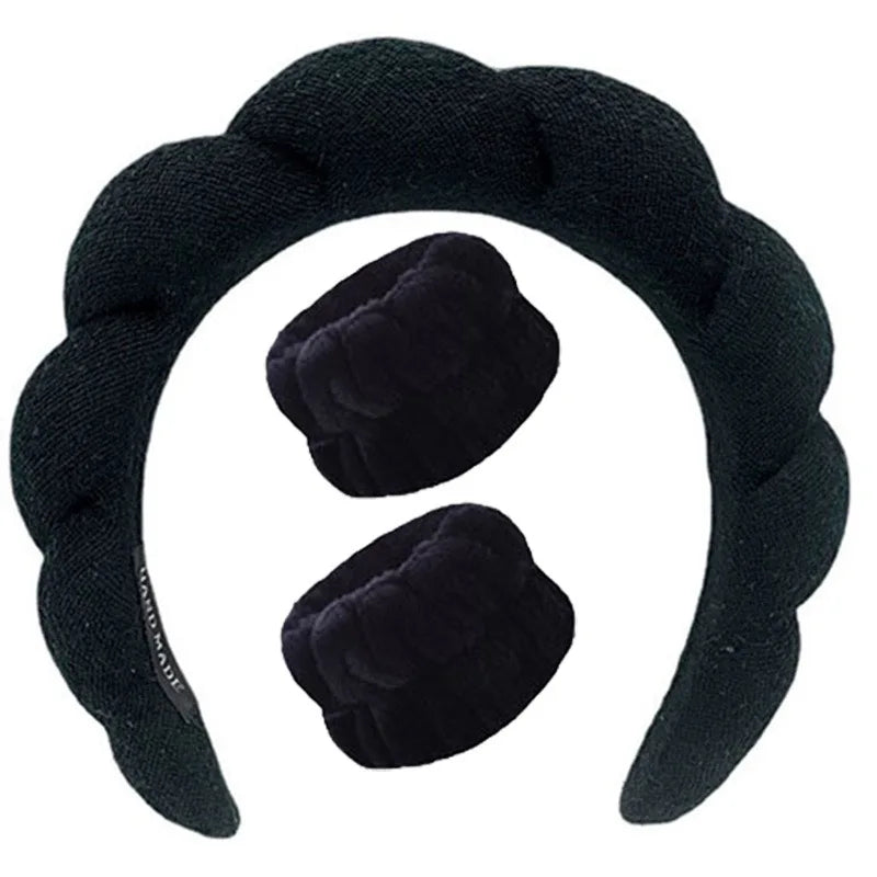 Headband & Wristbands Set
