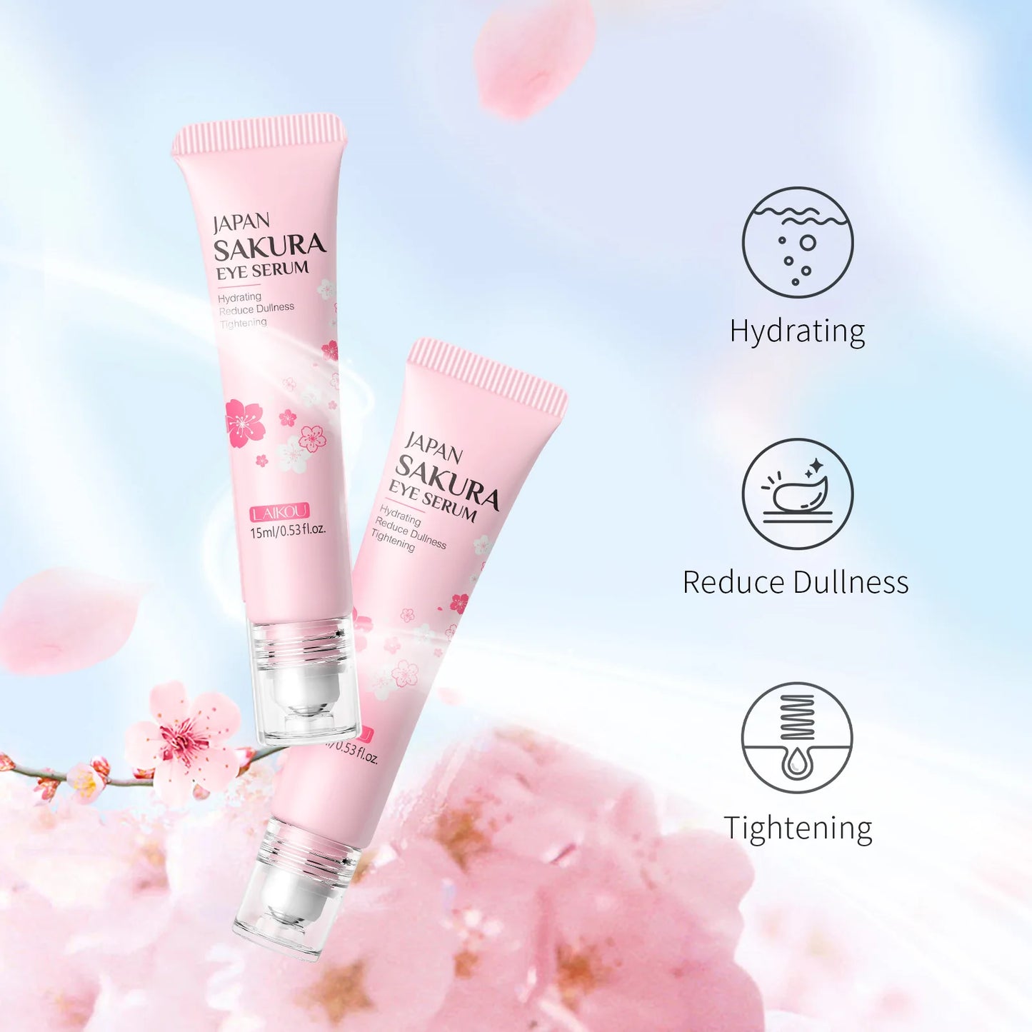 Sakura Eye Serum Roller