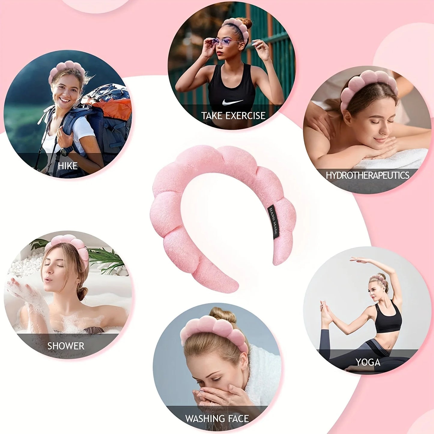 Headband & Wristbands Set