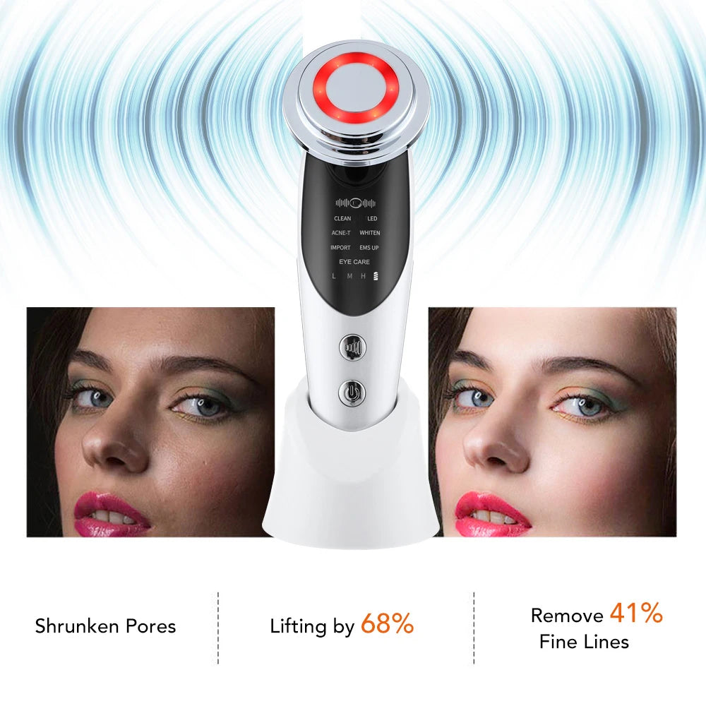 7-in-1 RF EMS Facial Lifting Tool