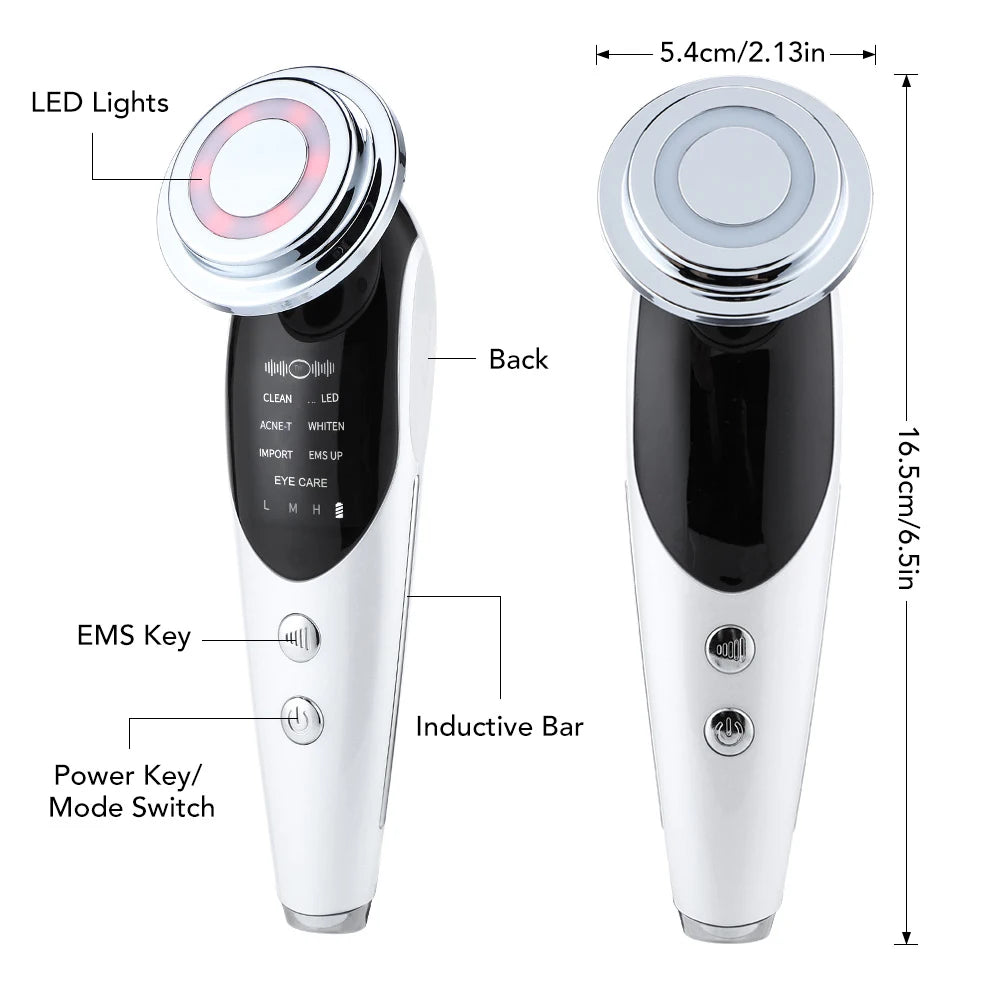 7-in-1 RF EMS Facial Lifting Tool