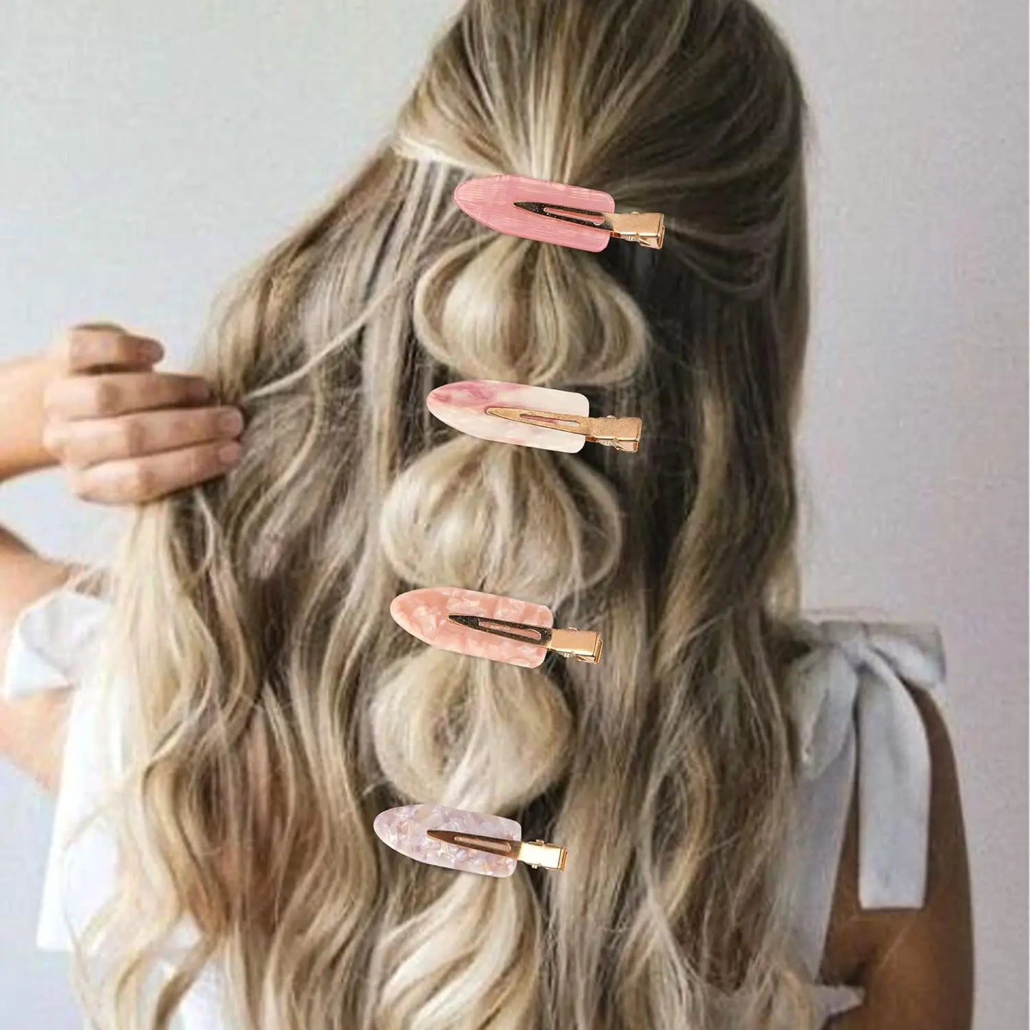 10PCS Creaseless Hair Clips