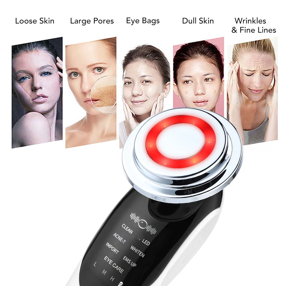 7-in-1 RF EMS Facial Lifting Tool